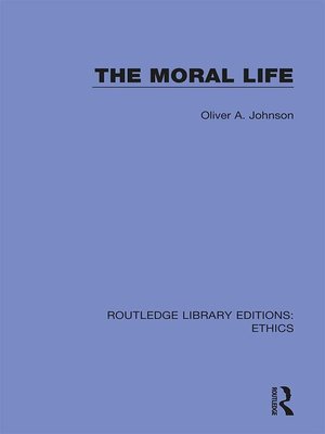 cover image of The Moral Life